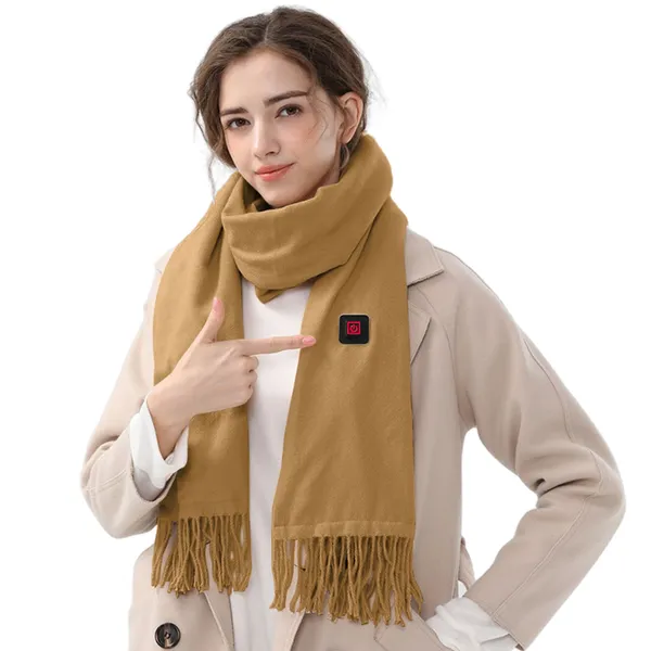 Harwelton™ Heated Fleece Scarf with USB Power and 3 Heat Settings