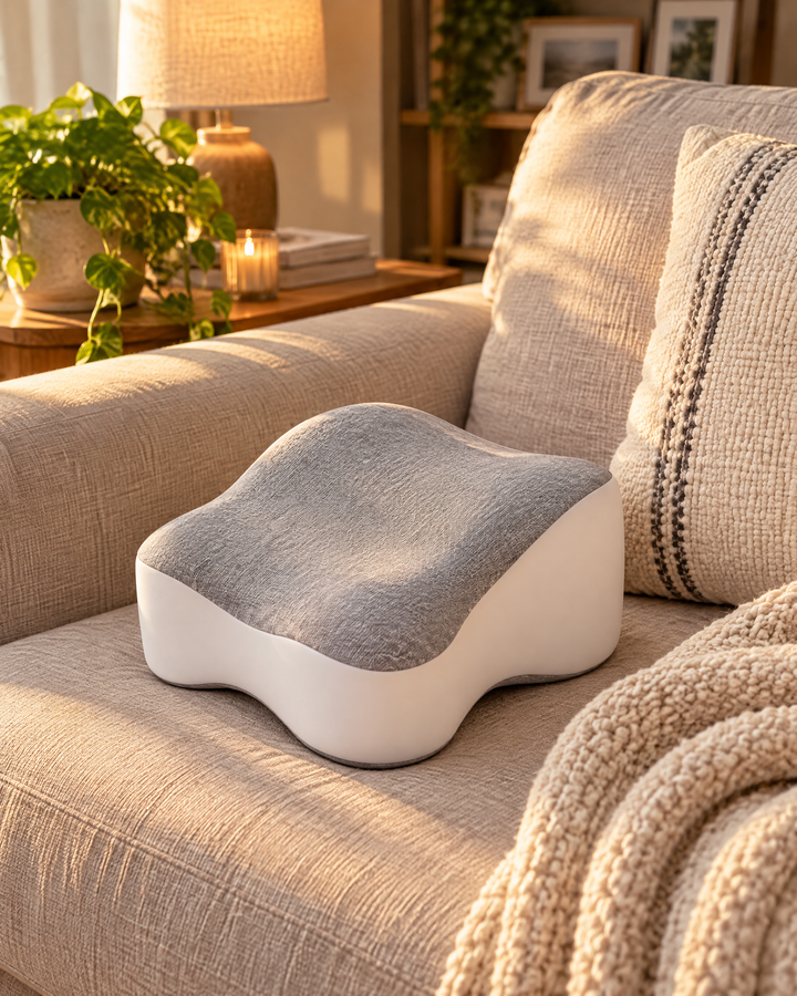 Harwelton™ Contoured Memory Foam Knee Pillow for Side Sleepers