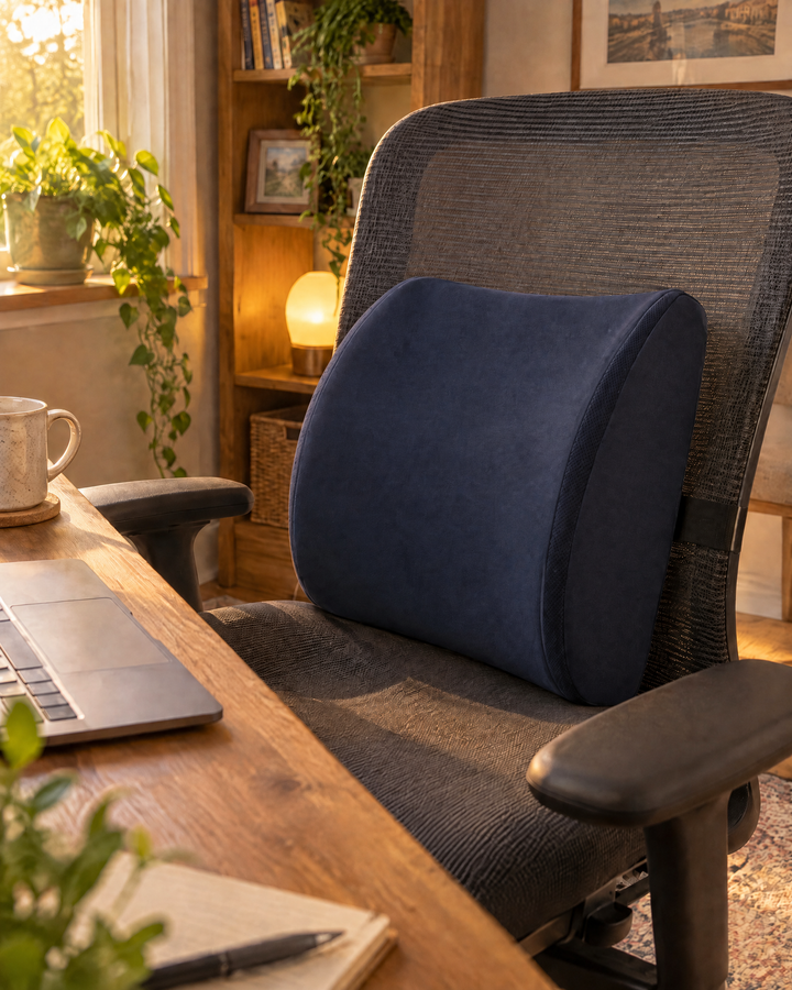 Harwelton™ Memory Foam Lumbar Support Cushion for Office and Car