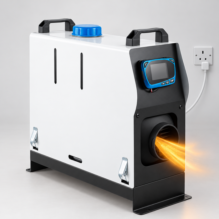 Harwelton™ 8kW Portable Diesel Heater with LCD Display & Remote