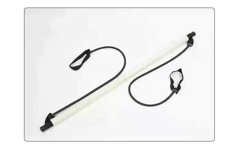 Harwelton™ Portable Pilates Bar Kit with Resistance Bands and Foot Loops