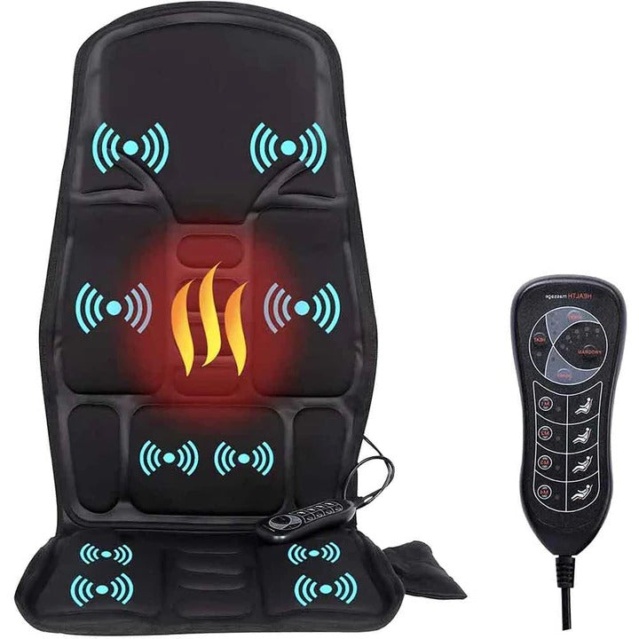 Fashionable Massage Chair Cushion With Heated Neck Pillow