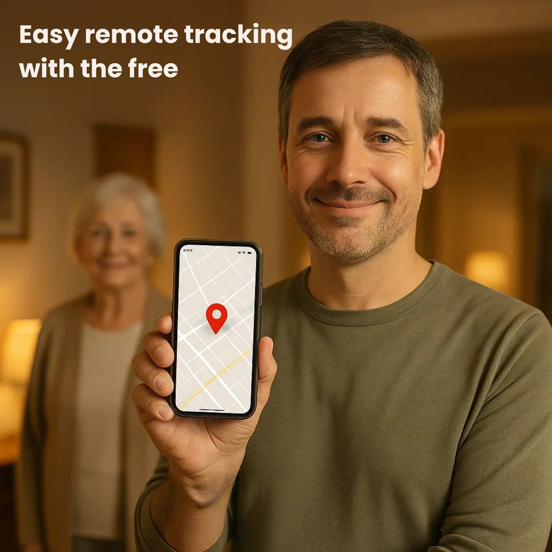 Fall Detection Smartwatch for Seniors with GPS and SOS Calls