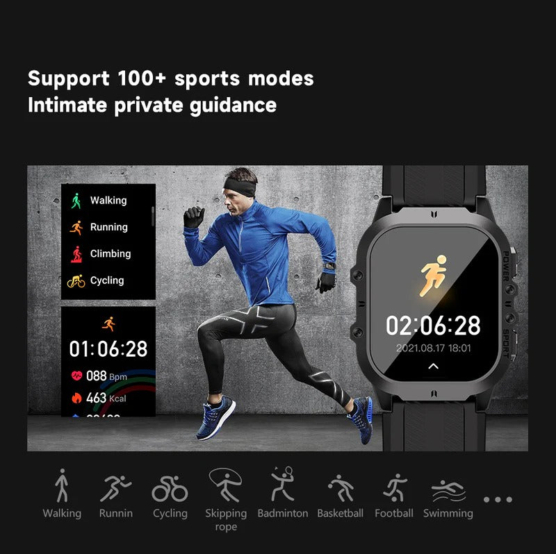 Waterproof Swimming Smartwatch with Fitness Tracker