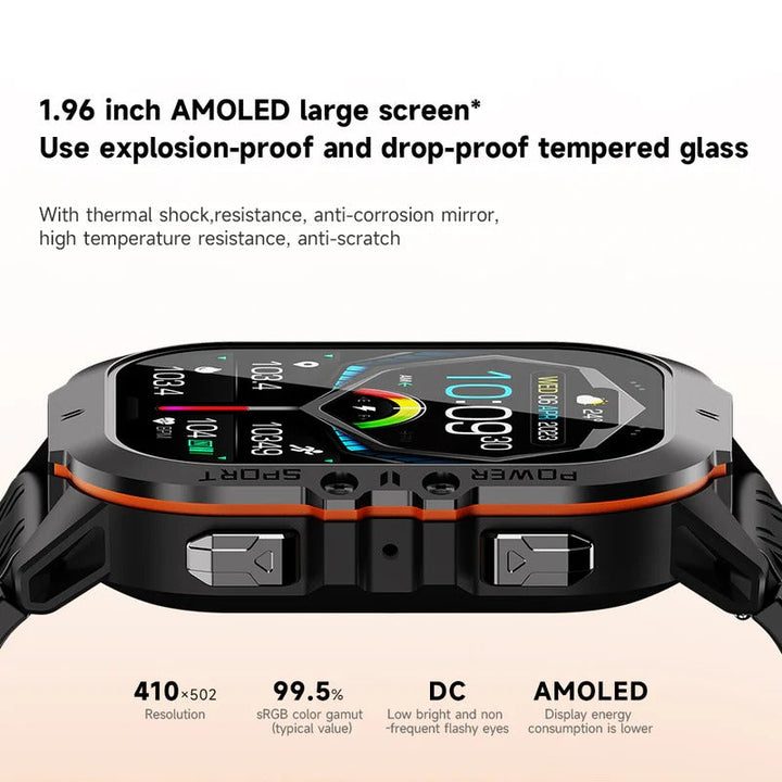 Waterproof Swimming Smartwatch with Fitness Tracker
