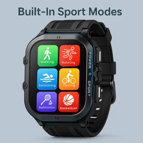 Waterproof Swimming Smartwatch with Fitness Tracker