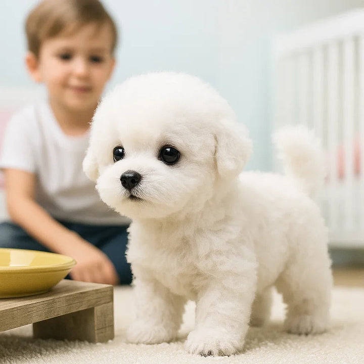 Interactive Plush Puppy That Walks and Barks