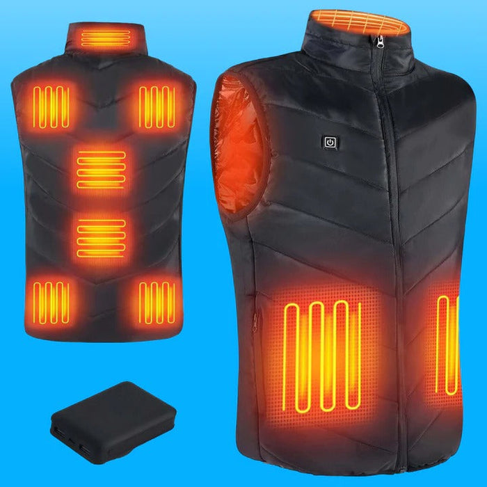 Harwelton™ Lightweight Heated Puffer Gilet with 10,000mAh Power Bank