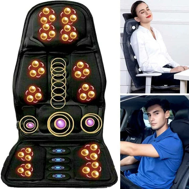 Harwelton™ Shiatsu Full Back Massage Cushion with Heat &amp; Neck Support