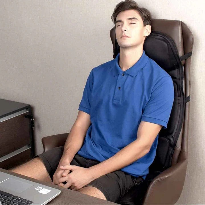 Harwelton™ Shiatsu Full Back Massage Cushion with Heat &amp; Neck Support