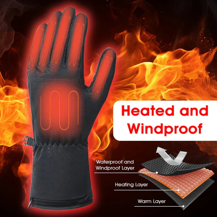 Harwelton™ Ultra-Thin Heated Glove Liners with Touchscreen Fingertips