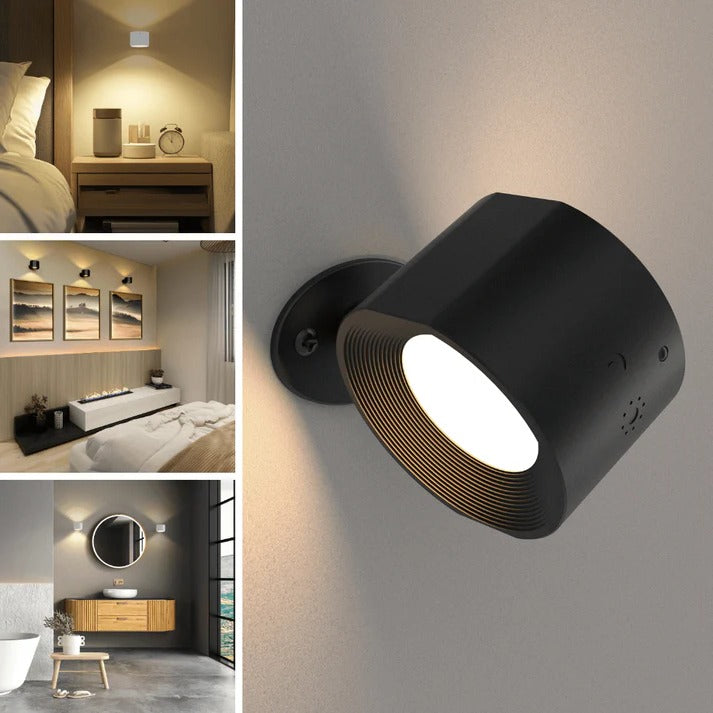 Rechargeable LED Wall Light with Magnetic 360° Base