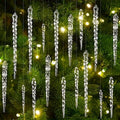 Harwelton™ Clear Shatter-Resistant Icicle Christmas Decoration Set