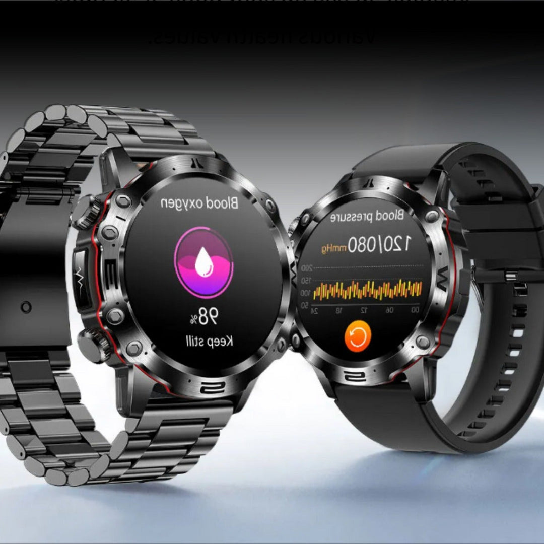 Bluetooth Smartwatch with Calls, Step Counter and Sport Modes