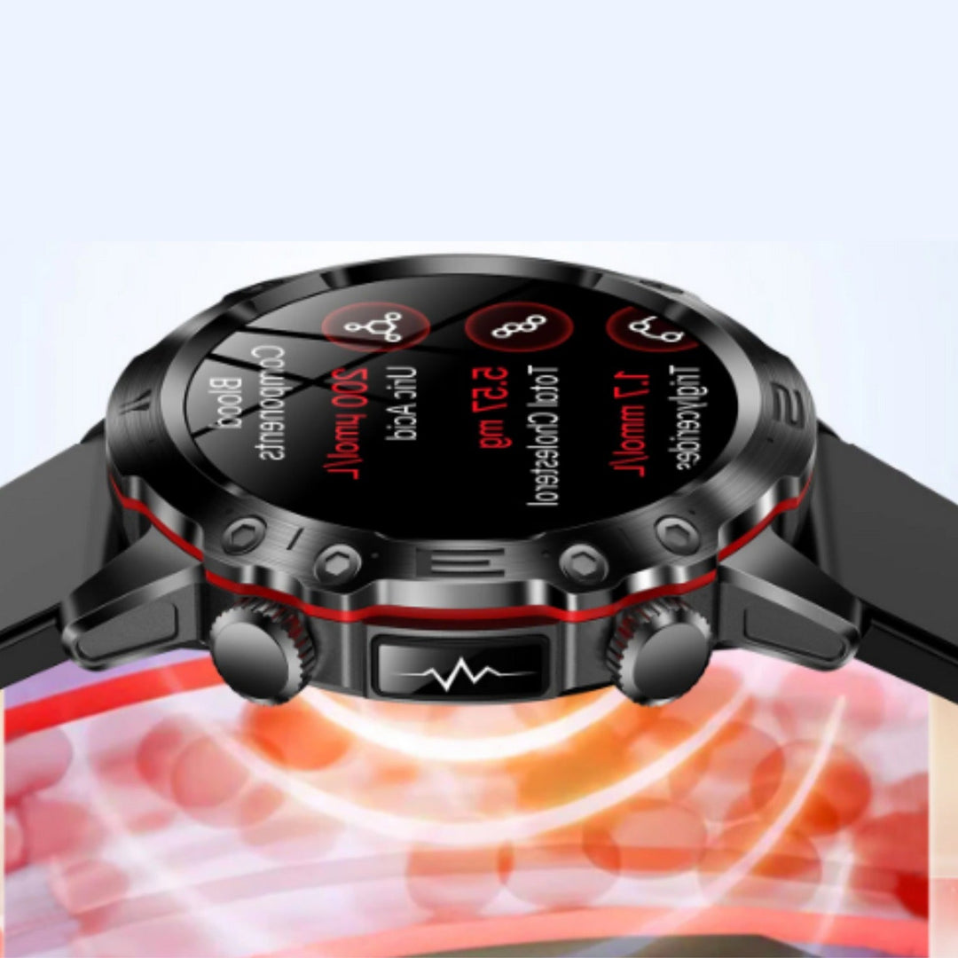 Bluetooth Smartwatch with Calls, Step Counter and Sport Modes