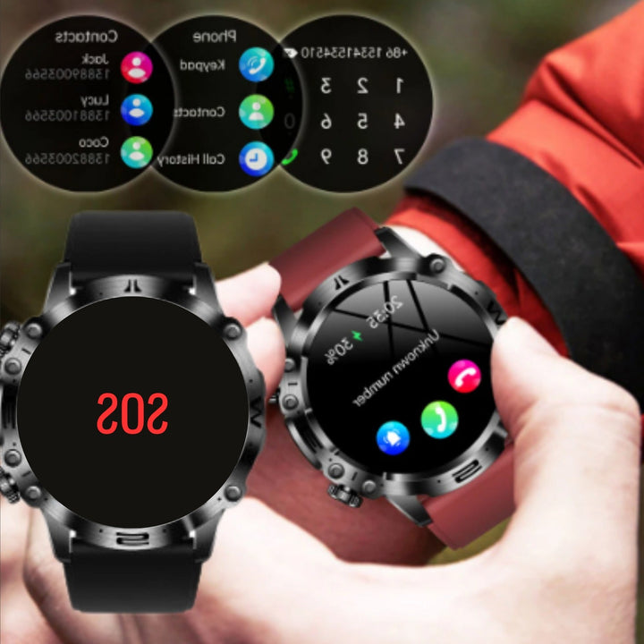 Bluetooth Smartwatch with Calls, Step Counter and Sport Modes