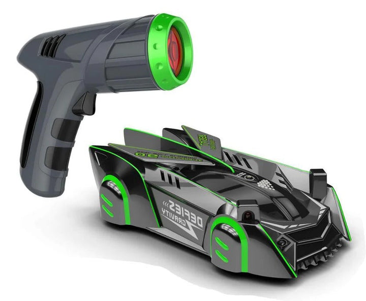 Laser-Guided Wall Climbing Car with LED Lights for Kids