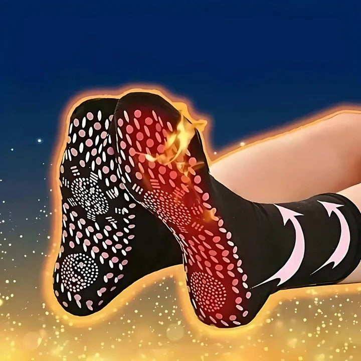 Thermal Sports Socks 5-Pack with Heat-Retaining Tourmaline