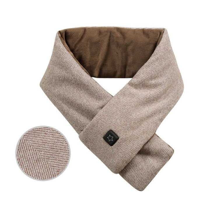 Harwelton™ Heated Neck Scarf with 3 Heat Levels and USB Power