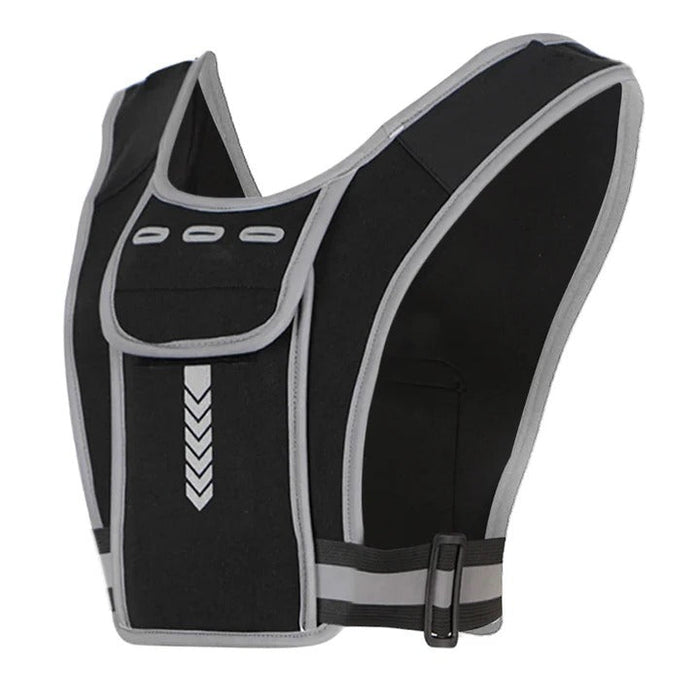 Harwelton™ Reflective Running Vest with Phone Chest Pocket