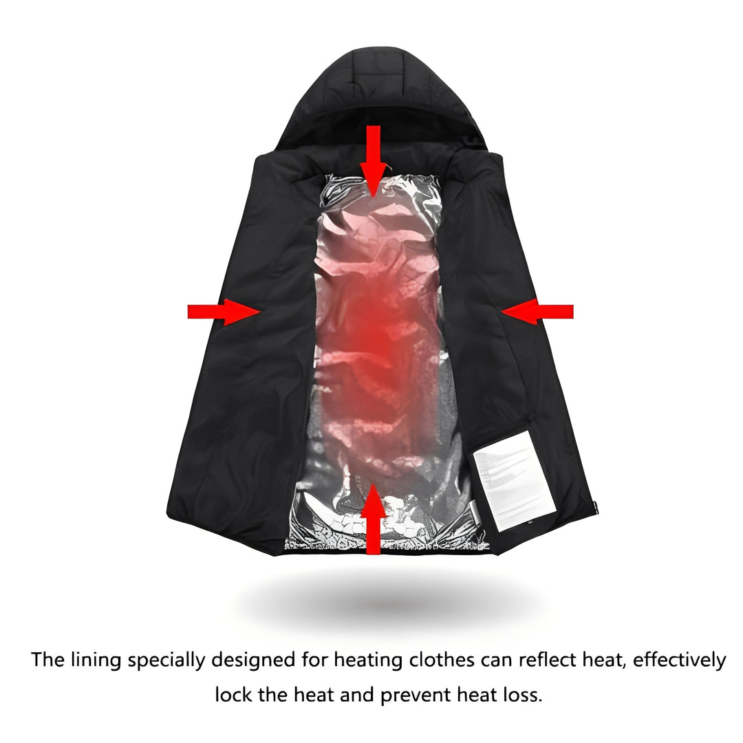 Harwelton™ Heated Coat with 3 Heat Settings &amp; Up to 10 Hours