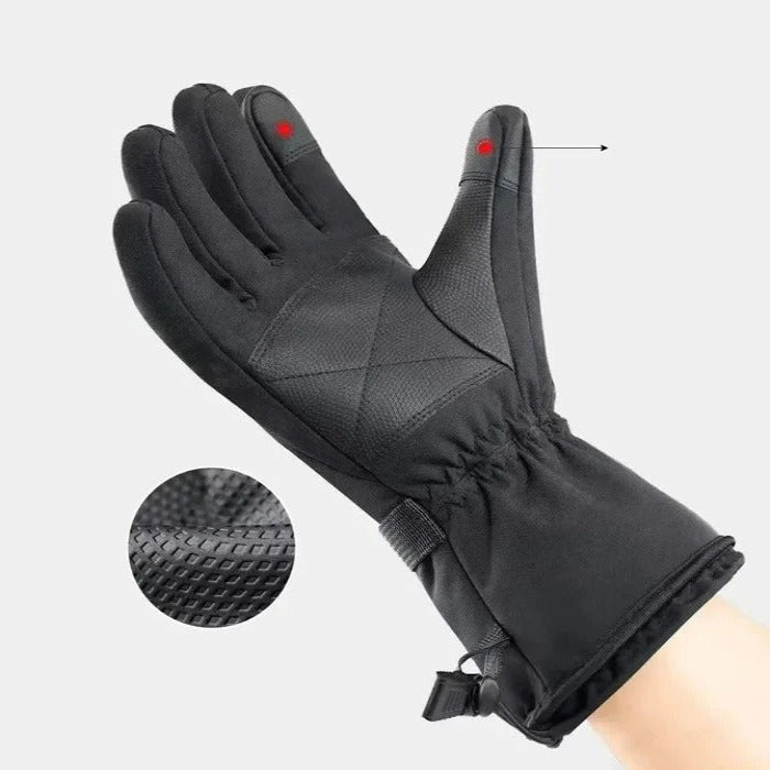 Harwelton™ Heated Motorcycle Gloves with Touchscreen Tips