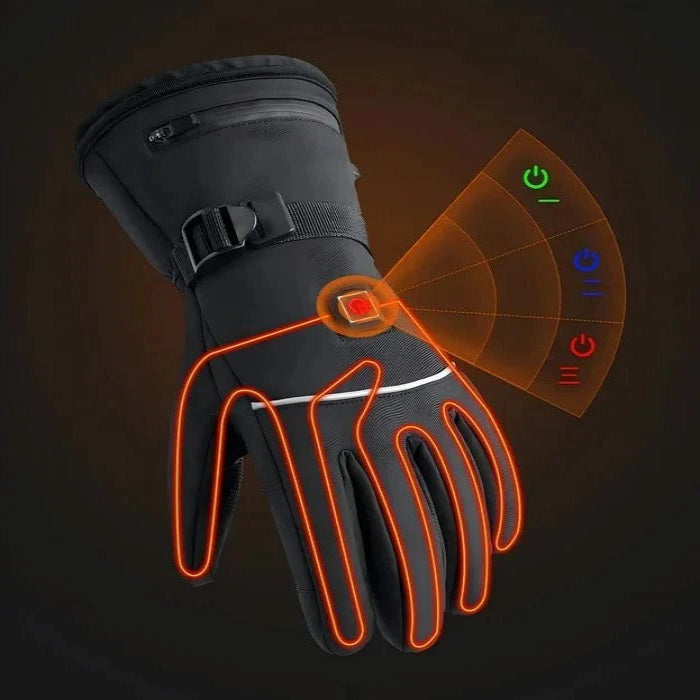 Harwelton™ Heated Motorcycle Gloves with Touchscreen Tips