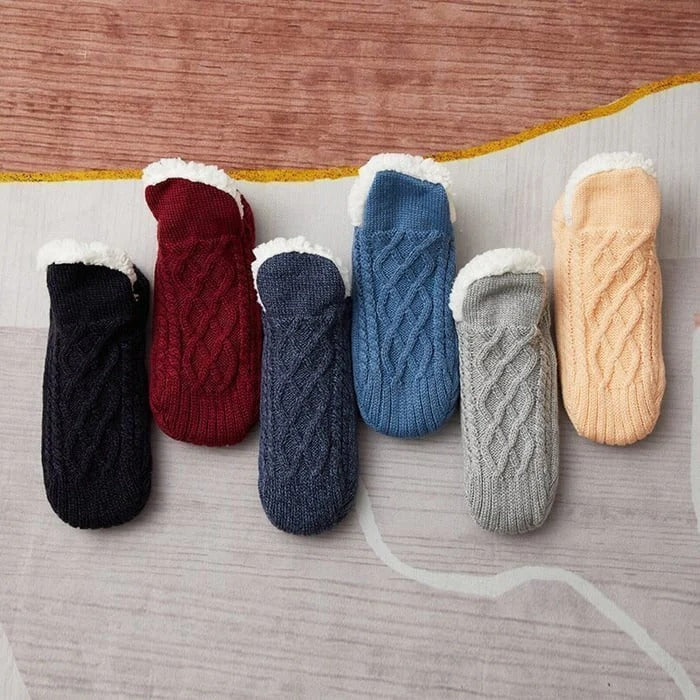 Harwelton™ Fleece-Lined Thermal Socks with Silicone Non-Slip Grips