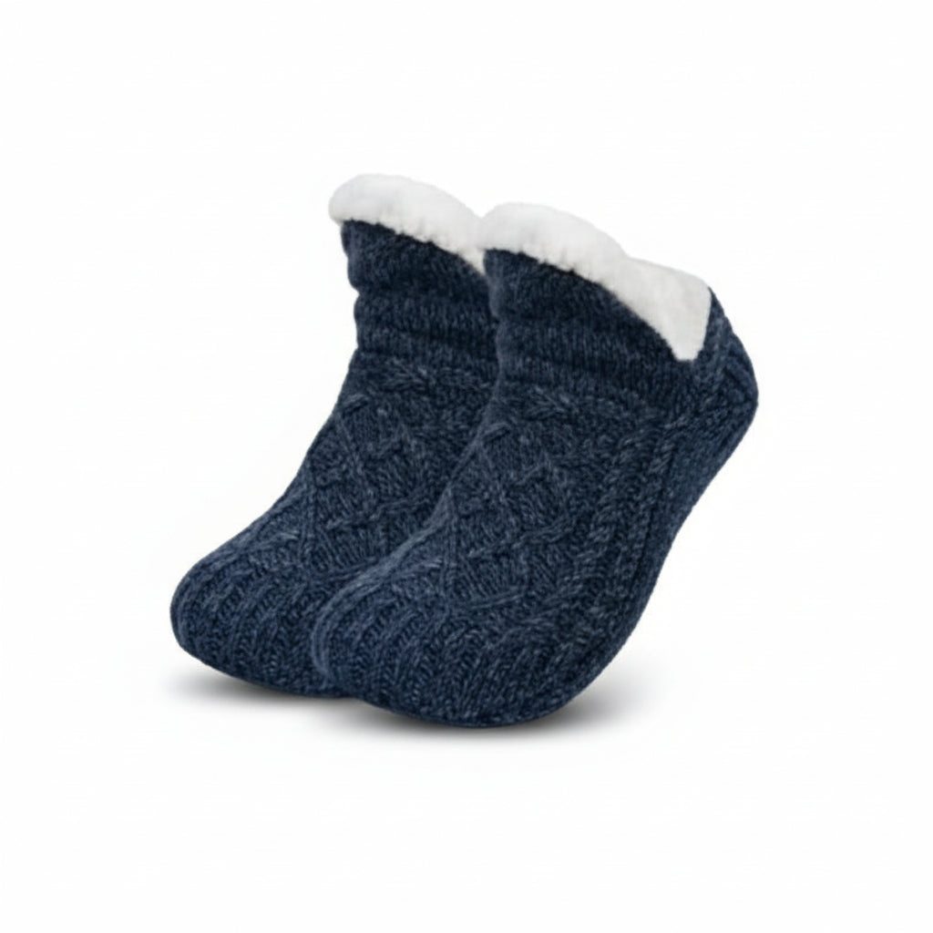 Harwelton™ Fleece-Lined Thermal Socks with Silicone Non-Slip Grips