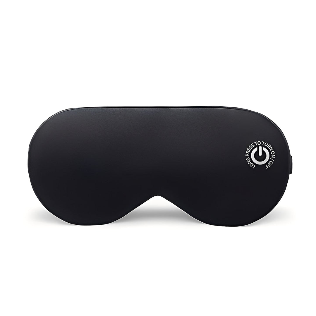 Cordless Heated Eye Mask with Silk Cover and Vibration