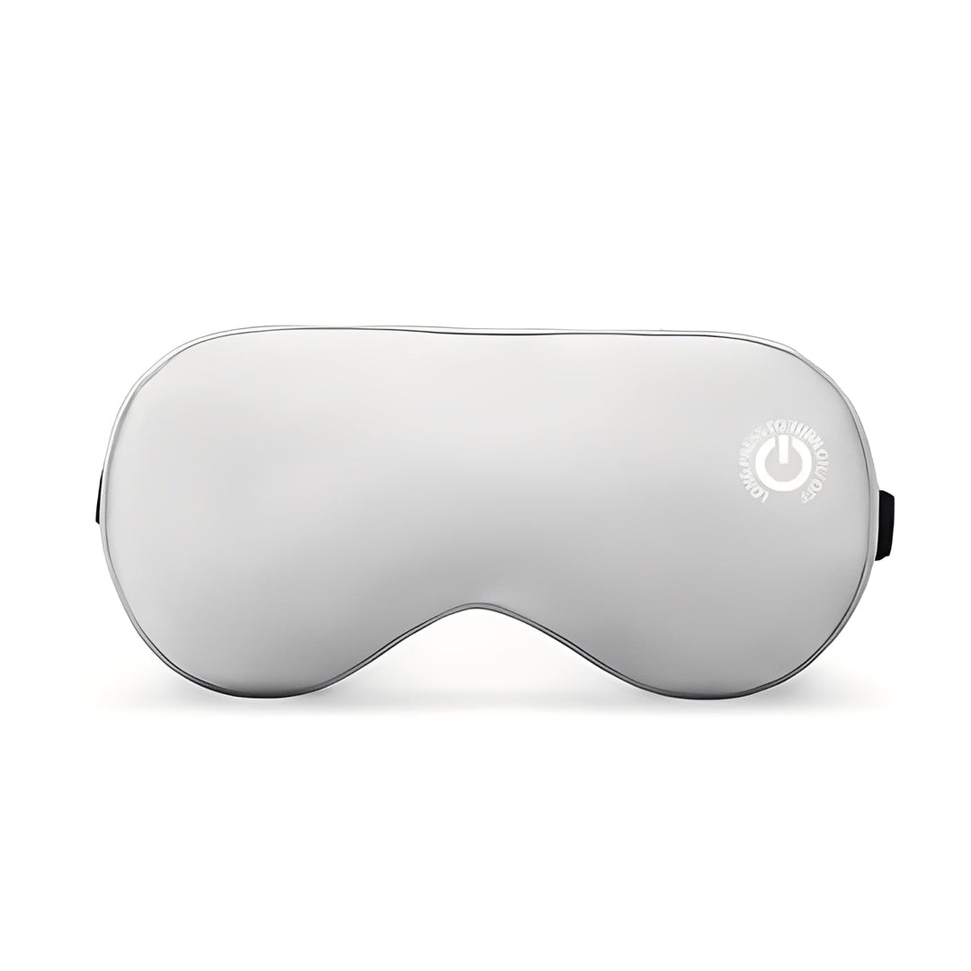 Cordless Heated Eye Mask with Silk Cover and Vibration
