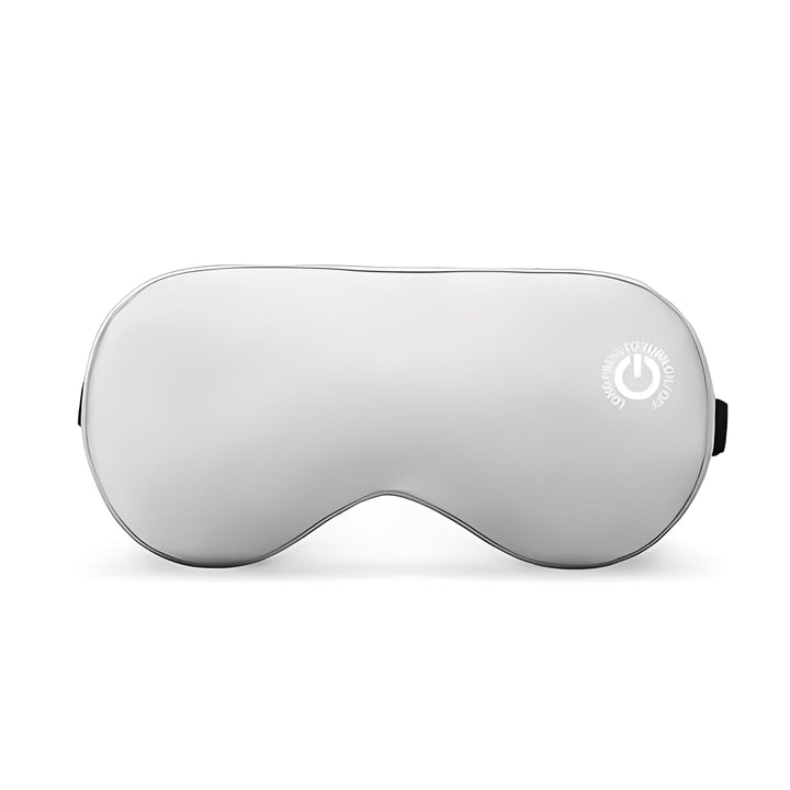 Cordless Heated Eye Mask with Silk Cover and Vibration