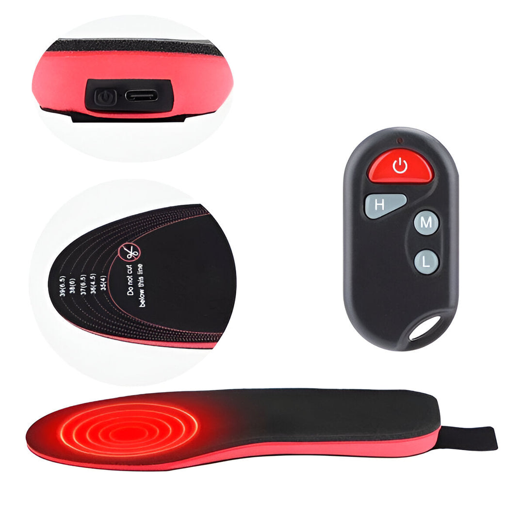 Harwelton™ Ultra-Thin Heated Insoles with Remote Control