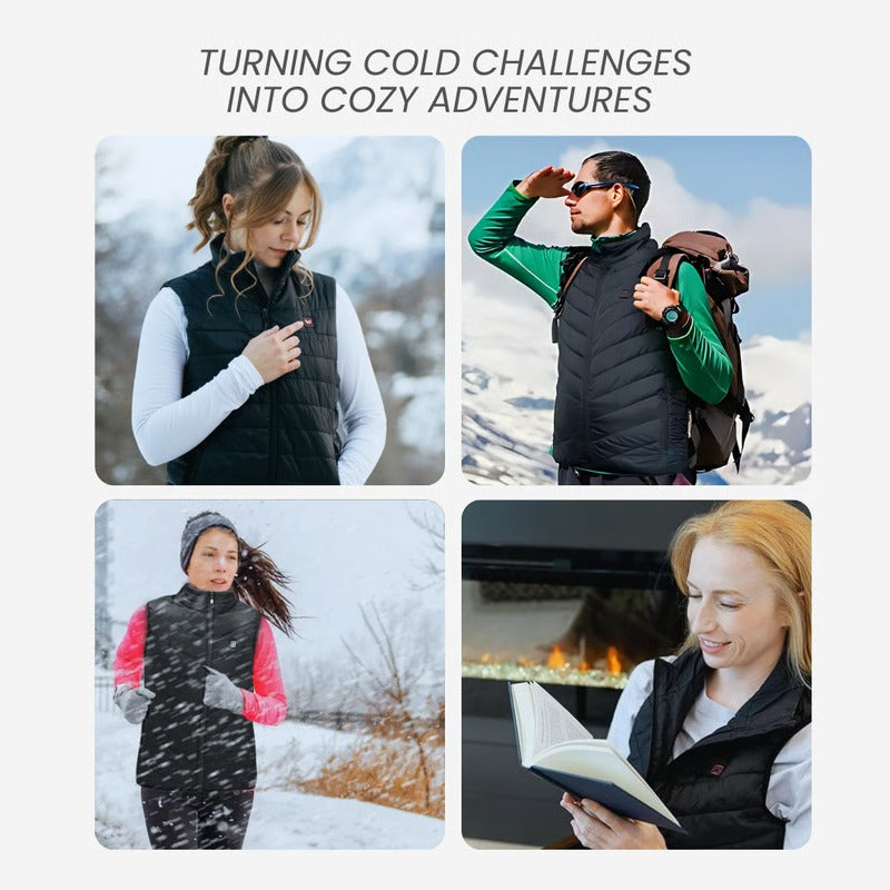 Harwelton™ Lightweight Heated Gilet, Warm in 60 Seconds, 3 Settings