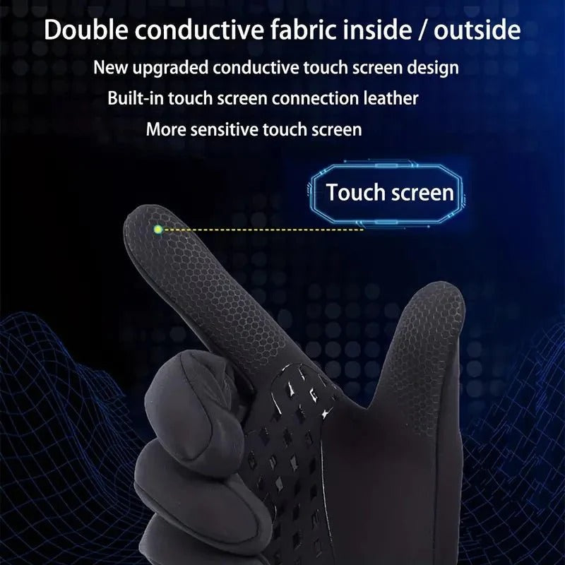Harwelton™ Thermal Cycling Gloves, Windproof with Touchscreen Fingertips