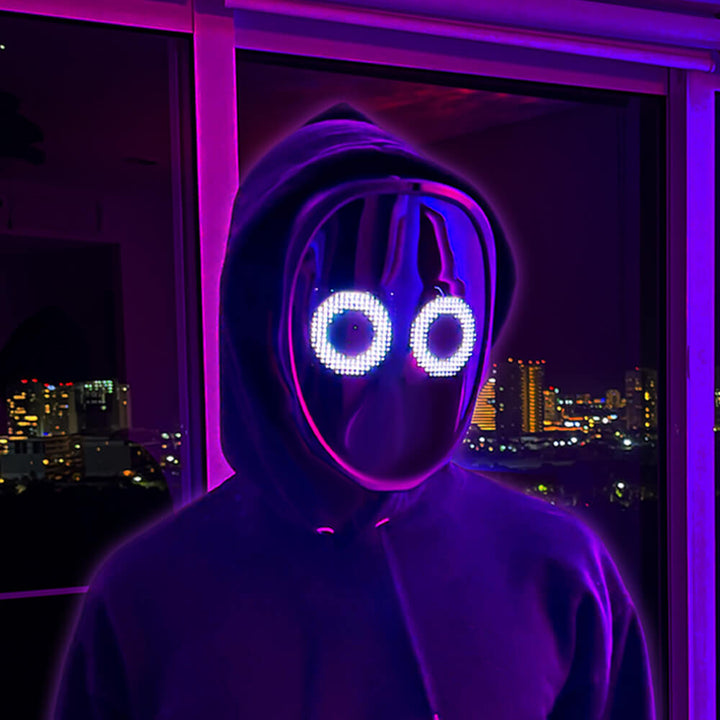 Harwelton™ LED Smart Face Mask with Motion and Music Effects