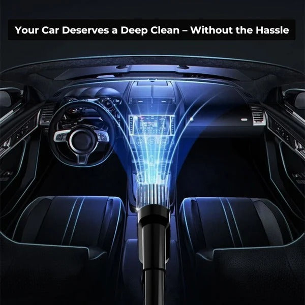 Cordless Handheld Car Vacuum with 90,000 Pa Suction
