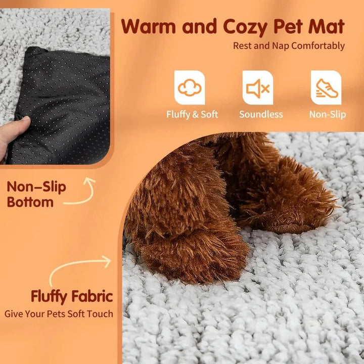 Self-Warming Pet Blanket for Cats and Dogs, No Power Needed