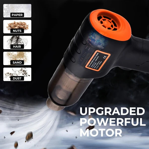 Cordless Handheld Car Vacuum with 90,000 Pa Suction