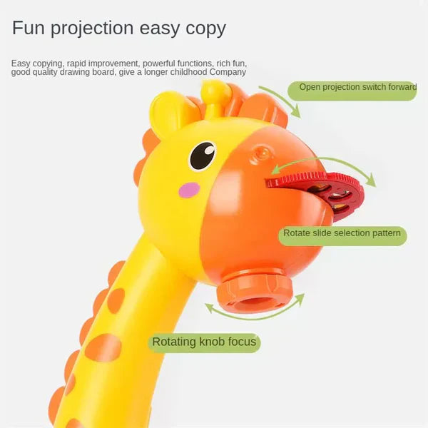 Harwelton™ LED Drawing Projector for Kids with Pattern Slides