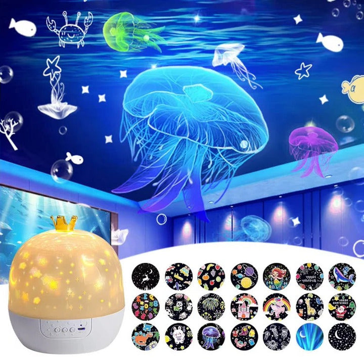 Ocean Wave Projector Night Light for Children&