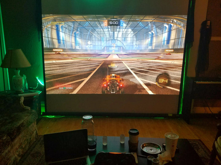 Harwelton™ Mini Movie Projector for Big-Screen Nights at Home