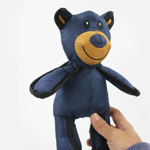 Tough Squeaky Plush Dog Toy for Heavy Chewers