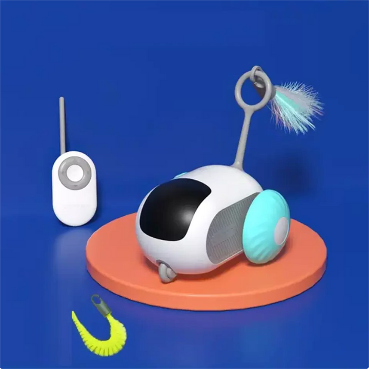 Remote Control Sports Car Cat Toy with USB Charging