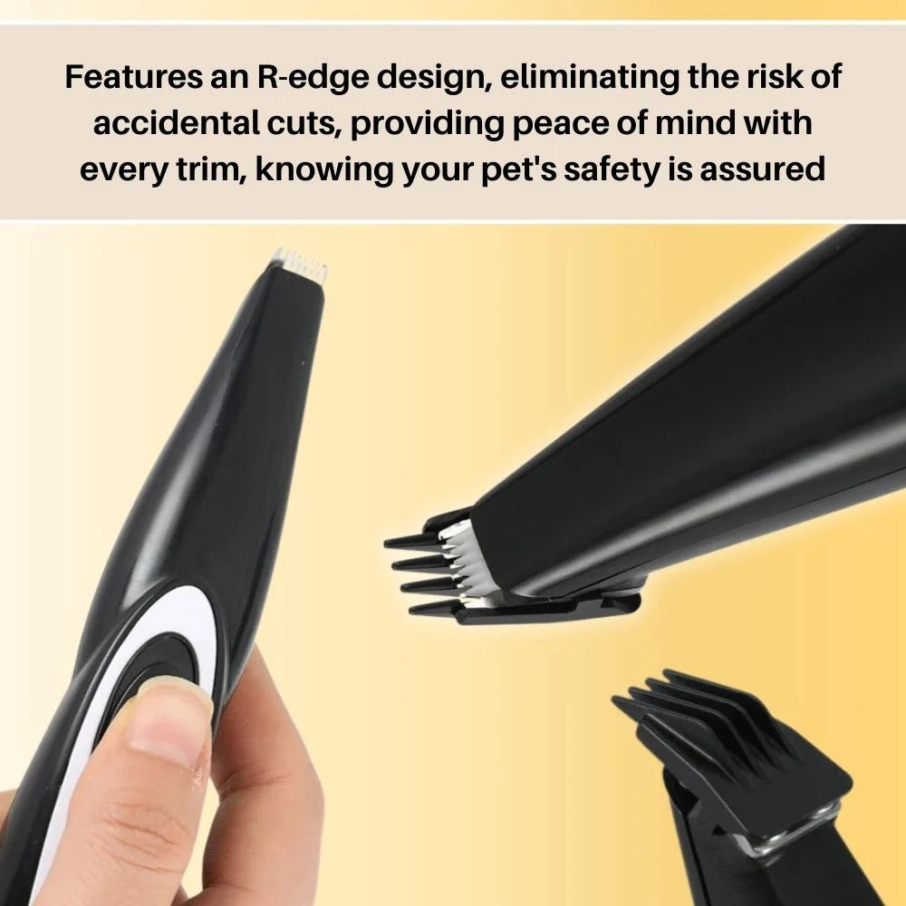 Quiet Cordless Pet Grooming Trimmer for Calm Home Grooming