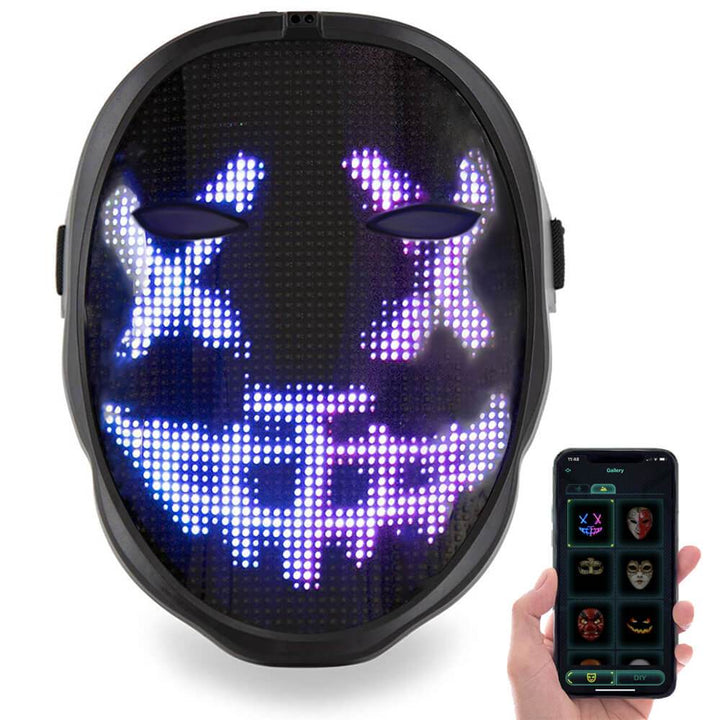 Harwelton™ LED Smart Face Mask with Motion and Music Effects