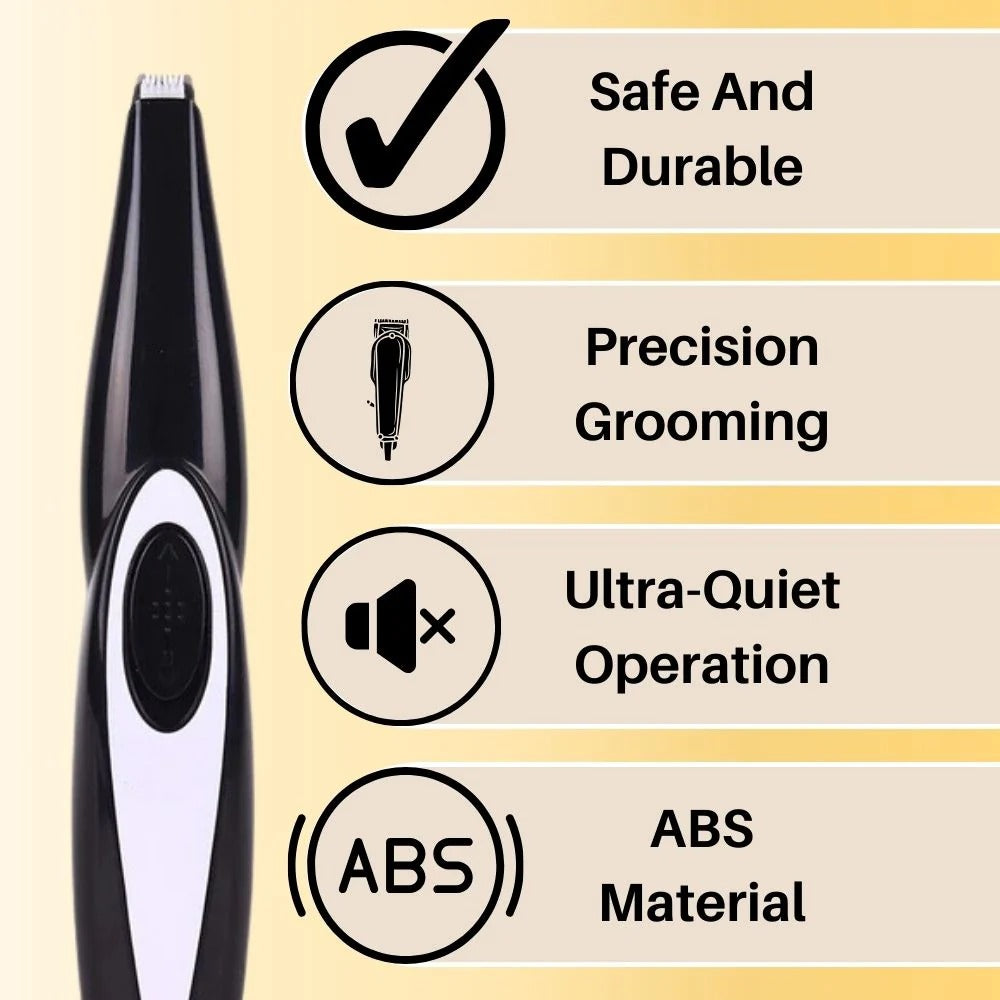 Quiet Cordless Pet Grooming Trimmer for Calm Home Grooming