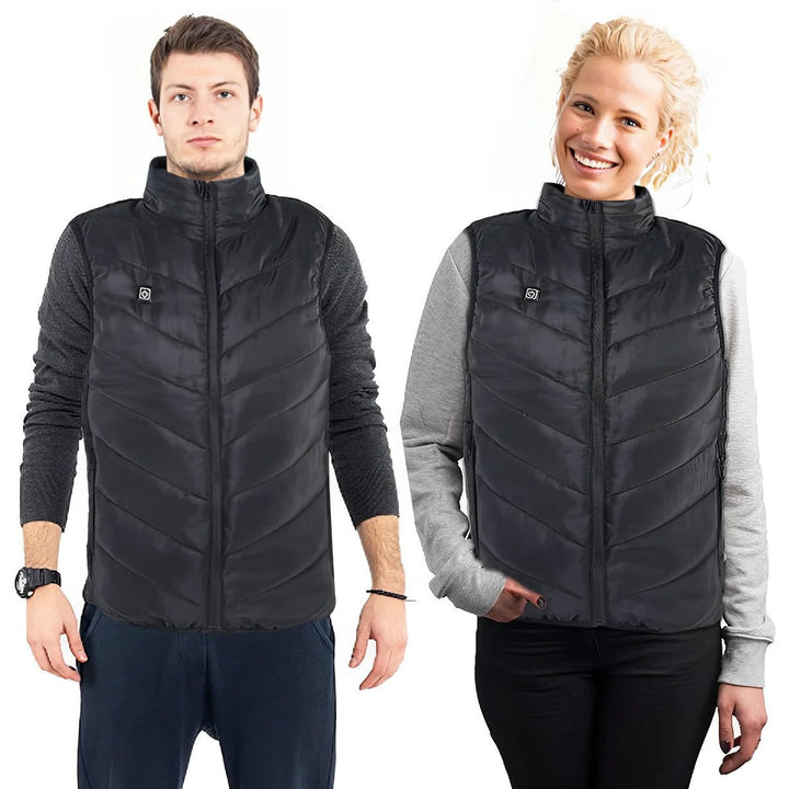 Harwelton™ Stretch Heated Vest with 9 Heating Zones Including Neck
