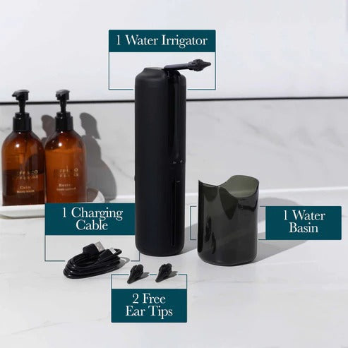 Harwelton™ Rechargeable Ear Cleaning Irrigation Tool with 3 Pressure Settings