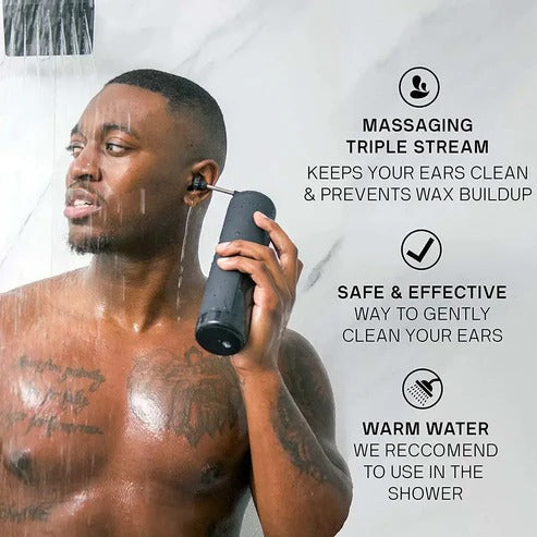 Harwelton™ Rechargeable Ear Cleaning Irrigation Tool with 3 Pressure Settings